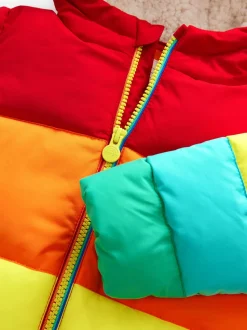 Combinaison de neige Little Bird by Jools Oliver imperméable à rayures arc-en-ciel