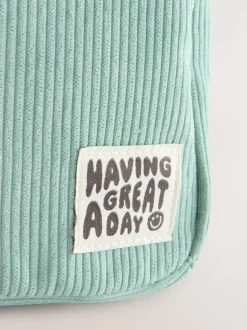 Cordon vert sauge - Petit sac à dos