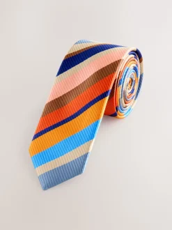 Cravate à rayures multicolores - Cravate (3-16 ans)