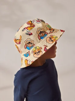 Crème - Chapeau Paw Patrol Bucket 100% coton (1-10ans)