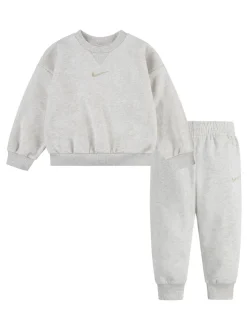 Crème - Nike Ensemble Essentiel Marl Col rond Survêtement Little Kids