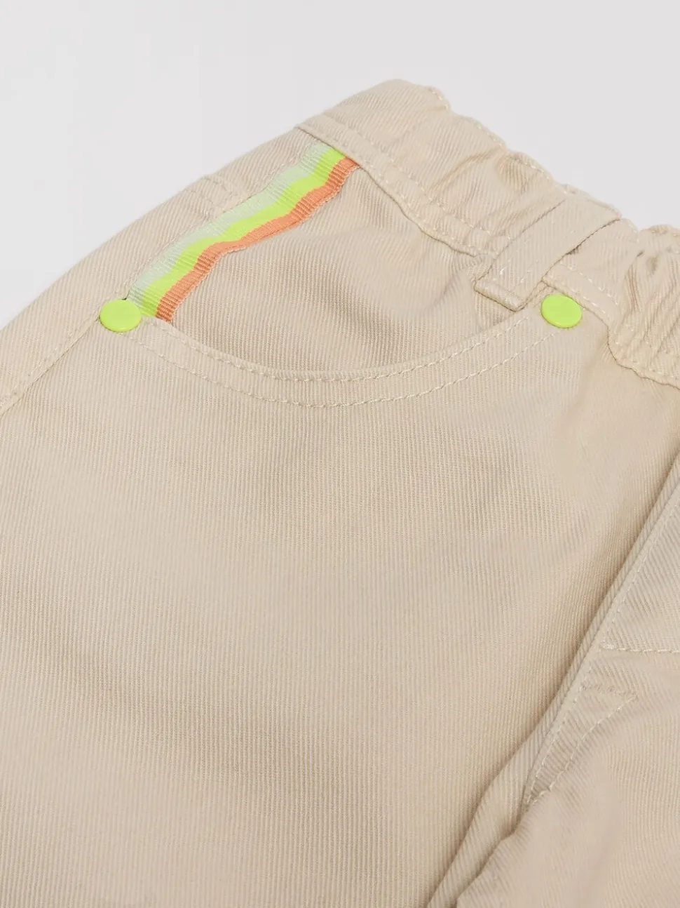 Crème - Pantalon tissé gen