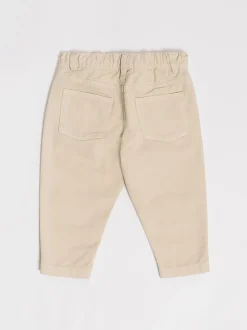 Crème - Pantalon tissé gen