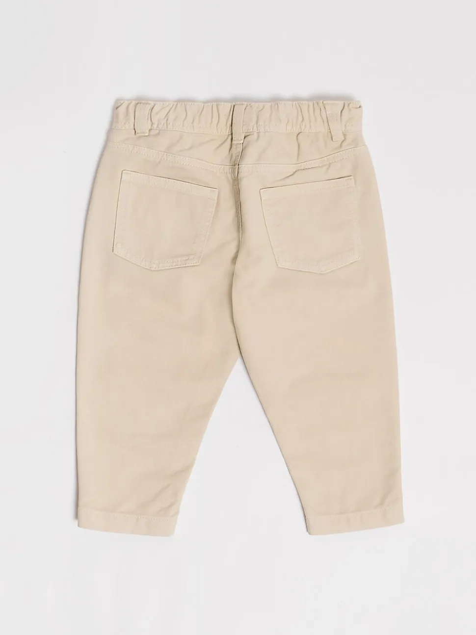 Crème - Pantalon tissé gen