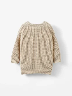 Crème - Pulls Cotton On Connor à Col rond