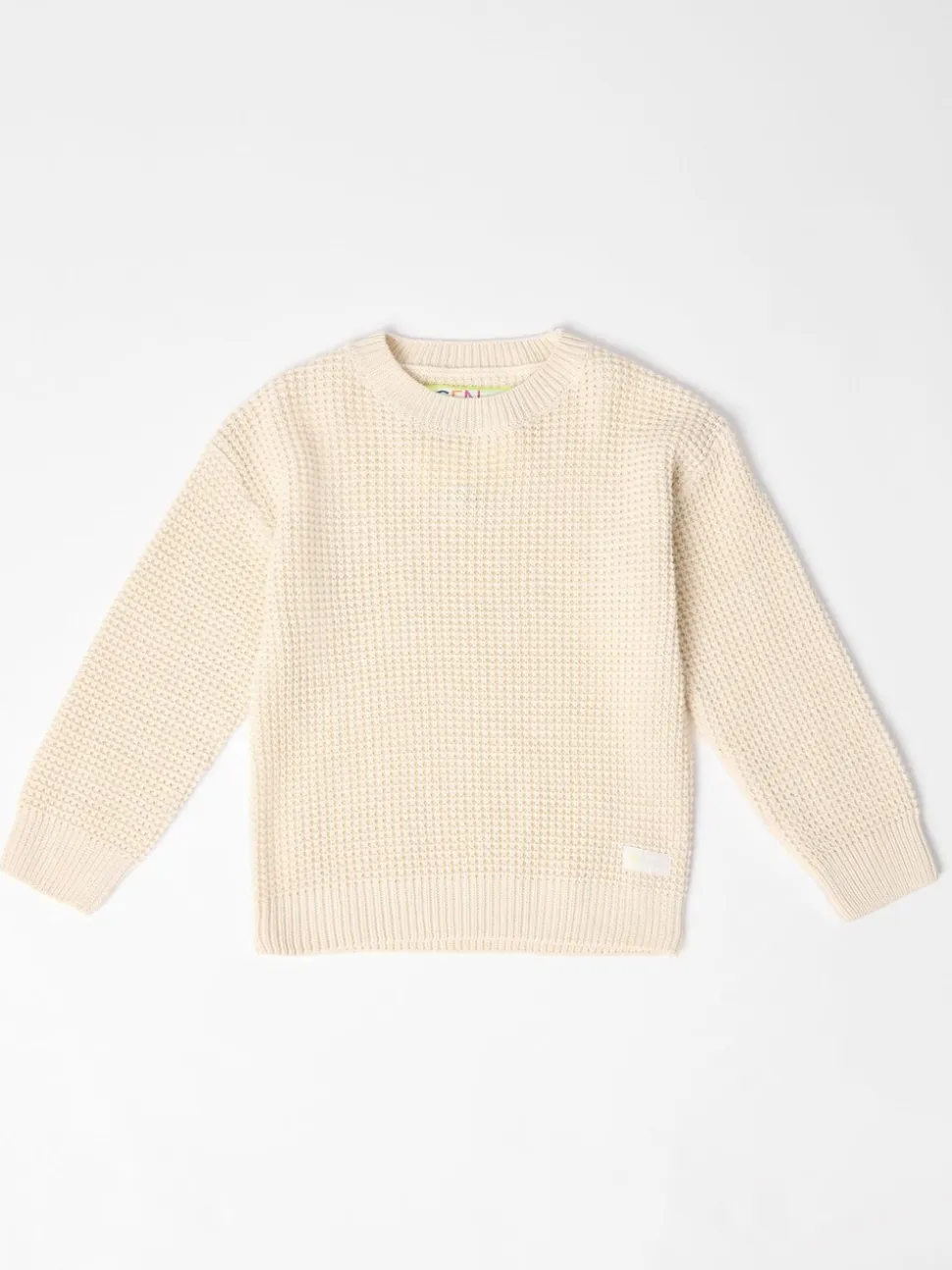 Crème - Pulls GEN Col rond souple