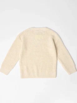 Crème - Pulls GEN Col rond souple