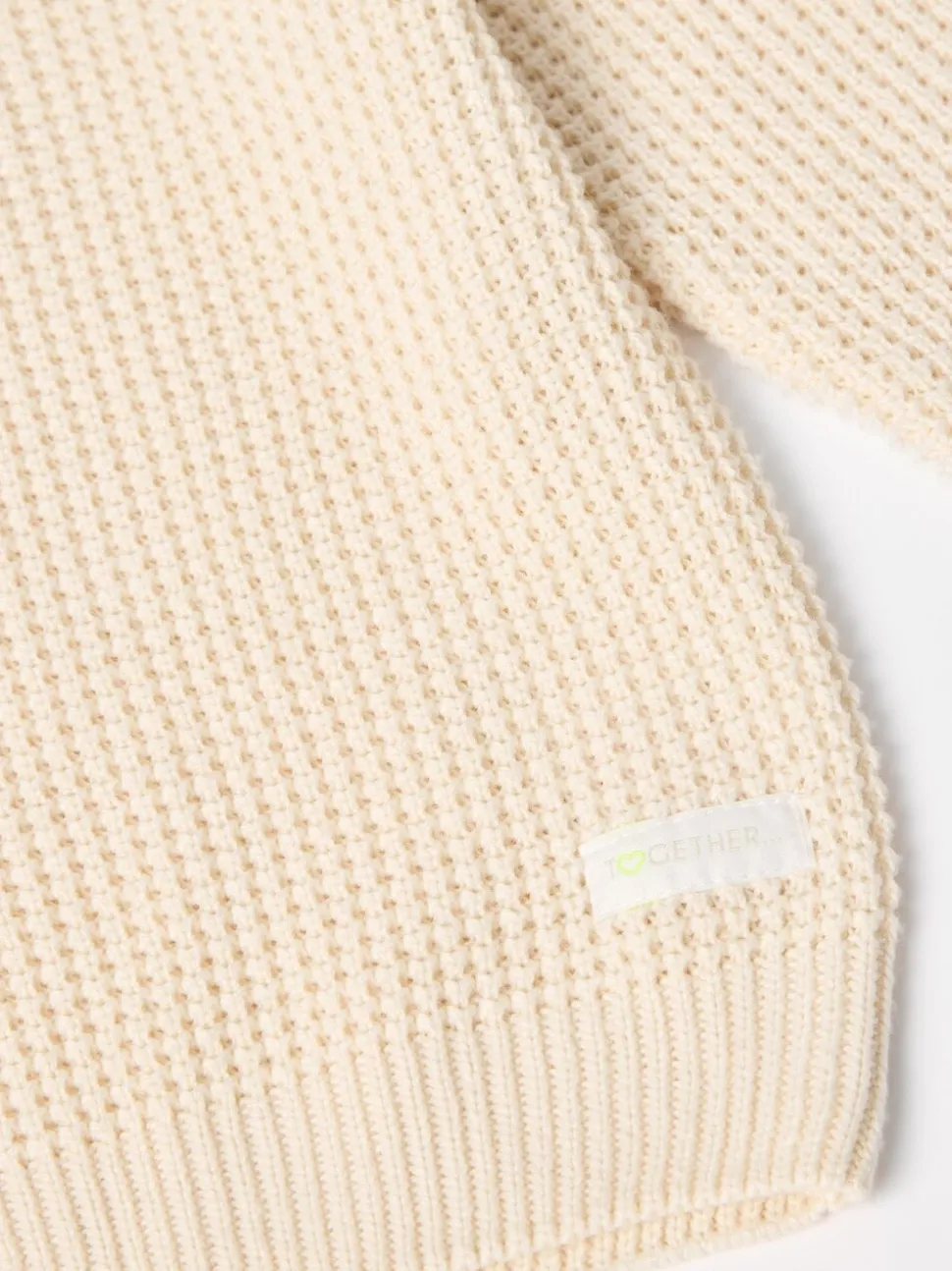 Crème - Pulls GEN Col rond souple