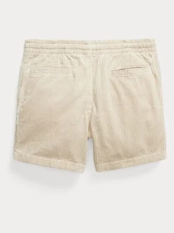 Crème - Short Polo Ralph Lauren Prepster en velours côtelé pour enfant