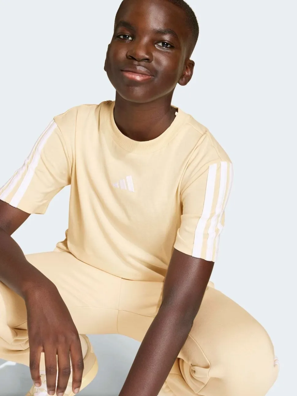 Crème - T-shirt adidas Essentials enfant