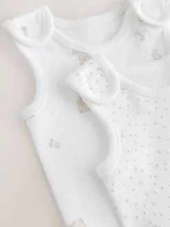 Crème/blanc - Bébé Combinaison de nuit prématuré Ensemble 6 pièces (0-0mois)