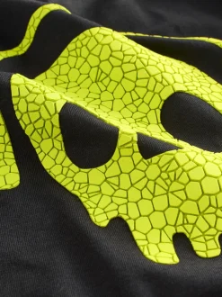 Crâne noir/citron vert - T-shirt graphique Manches courtes Relaxed Fit (3-16yrs)