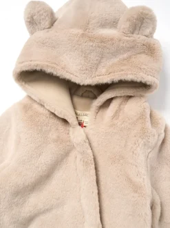 Écru - Angel & Rocket Pyjama en fausse fourrure Quinn