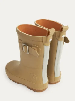 Écru - Bottes de bien-être doublées KIDLY By MORI en coton