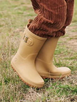 Écru - Bottes de bien-être doublées KIDLY By MORI en coton