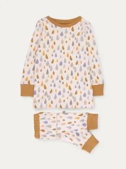 Écru - Pyjama KIDLY 100% coton