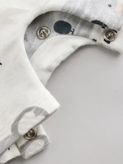 Écru J’aime mon papa - Barboteuse bébé