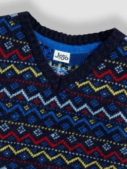 Débardeur JoJo Maman Bébé Fair Isle