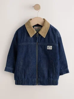 Denim - Veste à col en velours côtelé (3mois7ans)