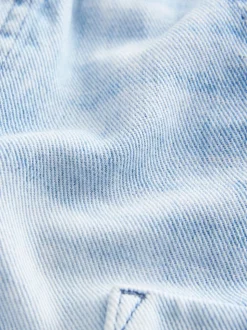 Denim bleu clair - Jeans cargo (3mths-7yrs)