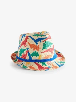 Dinosaure arc-en-ciel - Chapeau trilby (1-10 ans)