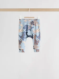 Dinosaure bleu - Ensemble haut et legging bébé 2 pièces (0mois-3ans)