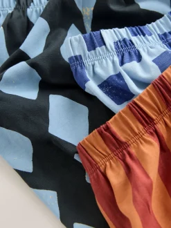 Dinosaure bleu/brun - Lot de 3 pyjamas oversize (9mois-10ans)