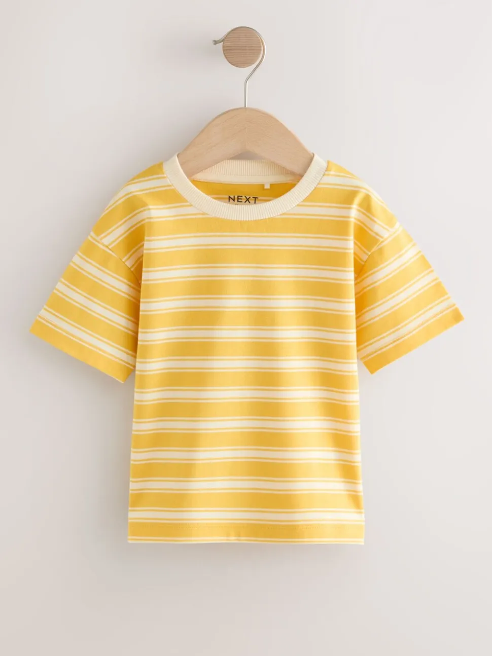 Dinosaure jaune - T-shirts imprimés graphiques à manches courtes Lot de 3 (3mois7ans)