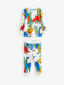 Dinosaure multi-lumineux - Lot de 3 pyjamas Snuggle (9mois-10ans)