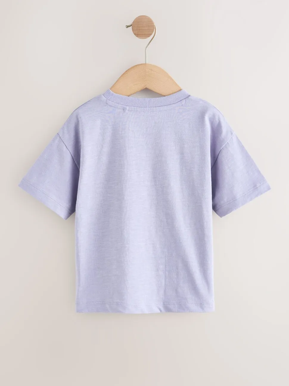 Dinosaure violet - T-shirt Manches courtes Graphic (3mths-7yrs)