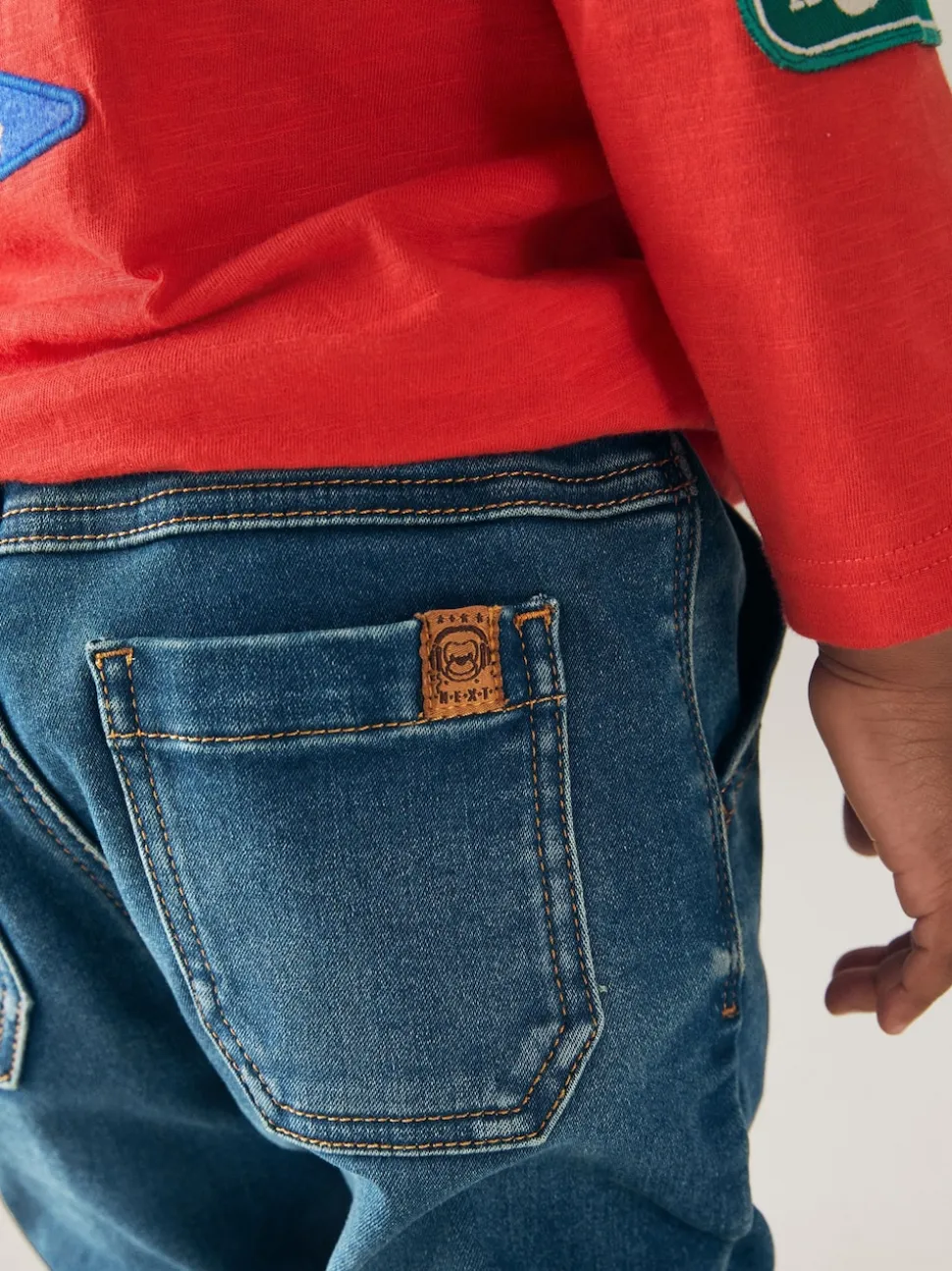 Délavage vintage - Jeans Pull-On Super Doux Avec Extensible (3mths-7yrs)