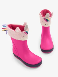 Doublures pour bottes en caoutchouc JoJo Maman Bébé licorne