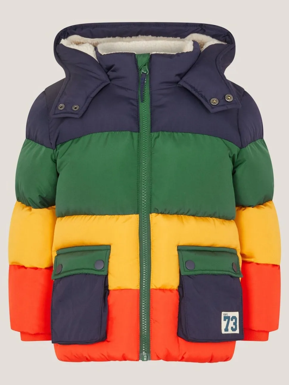 Doudoune Monsoon color block