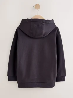 Dragon noir - Sweat à capuche adolescent imprimé graphique (3-16ans)