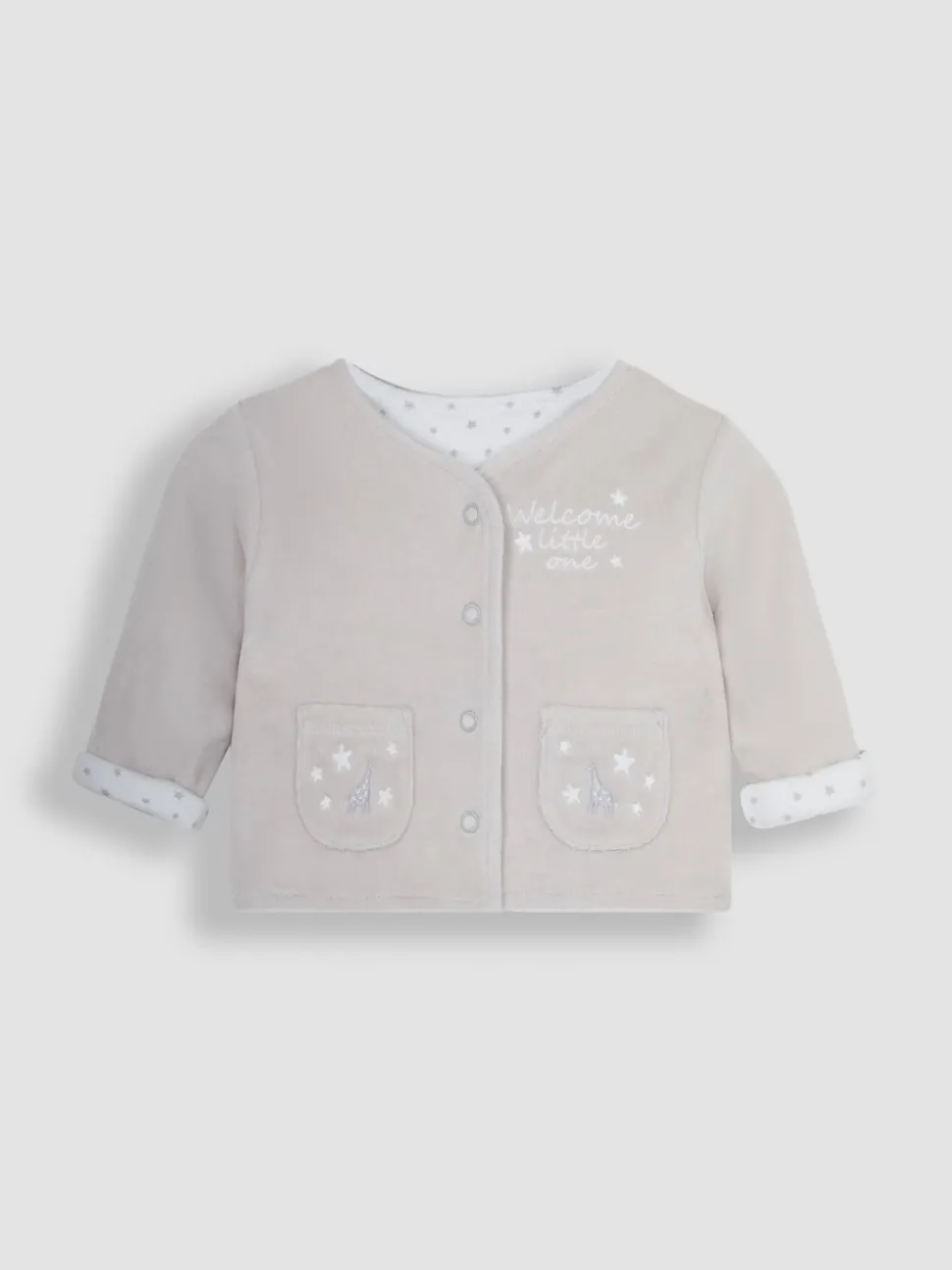 Ensemble 2 pièces dors-bien et veste JoJo Maman Bébé Welcome Little One