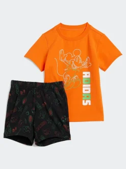 Ensemble adidas Disney Mickey Mouse haut et short bébé enfant