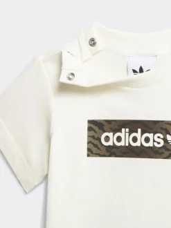Ensemble bébé adidas Originals Animal t-shirt et short