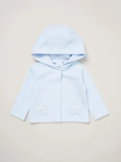 Ensemble Bébé Rock-A-Bye Baby Boutique veste matelassée bleue et pantalons