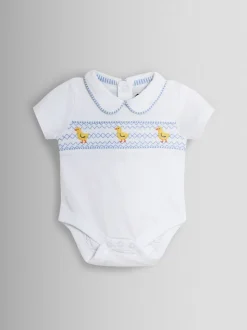 Ensemble JoJo Maman Bébé Chick brodé body et Shorts 2 Pieces