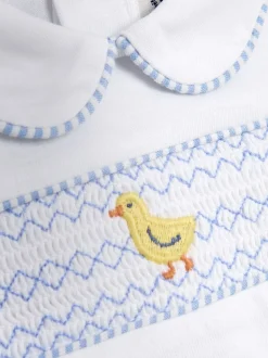 Ensemble JoJo Maman Bébé Chick brodé body et Shorts 2 Pieces