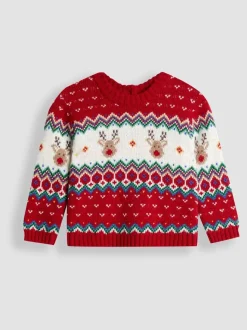 Ensemble 2pièces Pull et Leggings JoJo Maman Bébé Noël Fair Isle
