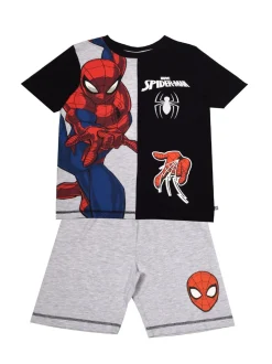 Ensemble pyjama court Brand Threads Marvel Spiderman