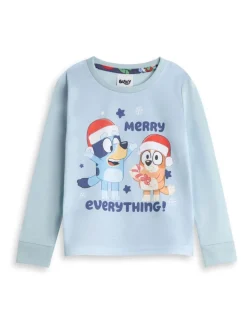 Ensemble pyjama de Noël Vanilla Underground Bluey à manches longues et jambes longues