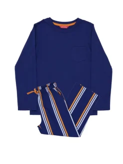 Ensemble pyjamas Cyberjammies haut en jersey et rayure imprimée