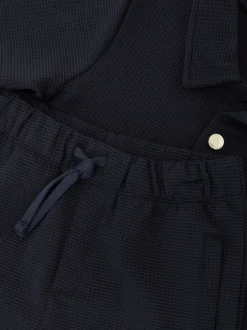 Ensemble Reiss Vola Polo gaufré et Shorts
