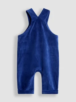 Ensemble salopette JoJo Maman Bébé Peter Rabbit™ en velours