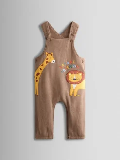 Ensemble Salopettes et haut JoJo Maman Bébé 2Pieces à motif appliqué