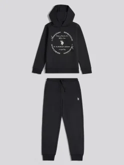 Ensemble sweat à capuche et pantalon de jogging US Polo Assn à motif graphique cercle