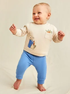 Ensemble sweat et pantalon JoJo Maman Bébé Peter Rabbit douillet
