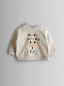 Ensemble Sweat-shirt et Leggings de Noël JoJo Maman Bébé